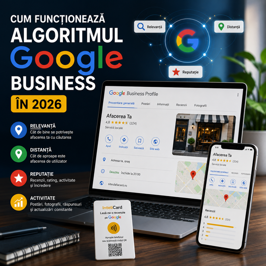 Google Business Profile: Cum funcționează algoritmul Google în 2026?
